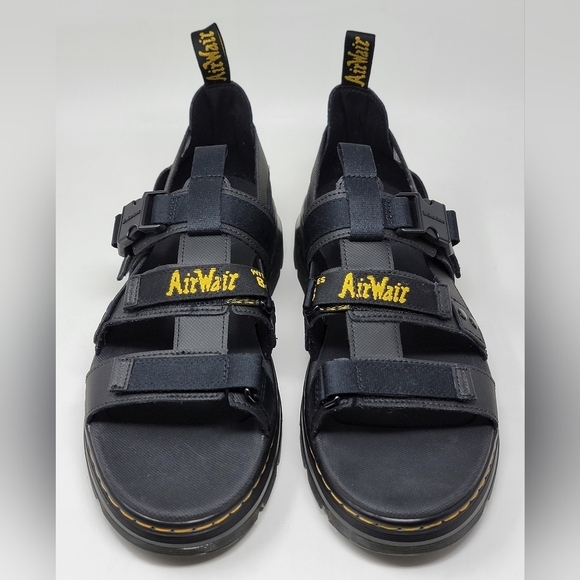 Dr. Martens Pearson Black Element + Webbing Sandals Men's US Size 13 New - Picture 7 of 12